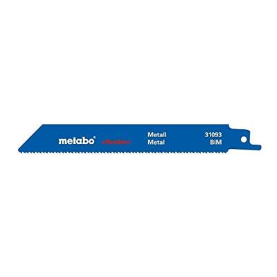 Metabo 631491000 Metabo 5 reciprozaagbladen, metaal 150 5 stuk(s) Metabo 631491000 Metabo 5 reciprozaagbladen, metaal 150 5 stuk(s)