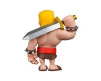 The World of Clash Minix Figure Clash of Clans Barbarian 12 cm - thumbnail