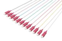 Digitus DK-25221-02-4 Glasvezel Optische vezel Aansluitkabel 2.00 m Wit, Violet, Zwart, Turquoise, Rood, Pink, Oranje, Groen, Grijs, Geel, Bruin, Blauw [1x - thumbnail