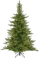 Everlands Grandis fir verlichte kunstkerstboom groen 210cm, 4200 lampjes - thumbnail