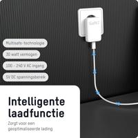 Ansmann USB-C Wandlader 130PD USB-oplader 30 kW 1x USB-C PPS, Quick Charge 3.0, USB PD 3.0 Wit Binnen Snellader, Zonder kabel - thumbnail