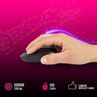 Toetsenbord en draadloze muis NGS NGSWIRELESSSETALLUREKIT Zwart - thumbnail