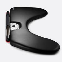 Contour Design RollerMouse RED Max + Armauflage Muis USB Zwart, Zilver 6 Toetsen 2800 dpi Polssteun - thumbnail