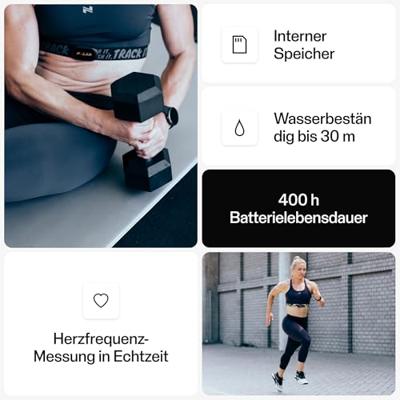 Polar H10 Black M - XXL Hartslagsensor Maat: M Zwart