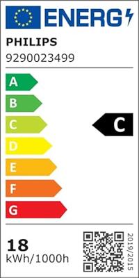 Signify 75029900 Gloeilamp-lamp Energielabel C (A - G) E27 Speciale vorm 18 W Warmwit (Ø x l) 75 mm x 180 mm 1 stuk(s)
