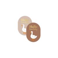 Stickers Hallo lieve baby + goose 250st - thumbnail