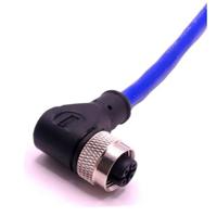 Mueller Electric C4D81M010 Sensor/actuator connector M12 Aantal polen (sensoren): 4 Bus, haaks 10 m 1 stuk(s) - thumbnail