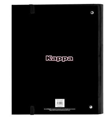 Ringmap Kappa Silver pink Zwart Roze 27 x 32 x 3.5 cm Ringmap Kappa Silver pink Zwart Roze 27 x 32 x 3.5 cm