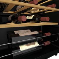 Vinotheek Candy CWC023 Zwart - thumbnail