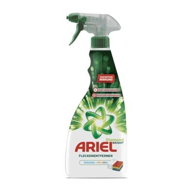 Ariel vlekverwijderaar - Diamond Bright - Spray - Witte Was - Gekleurde Was - 750 ml
