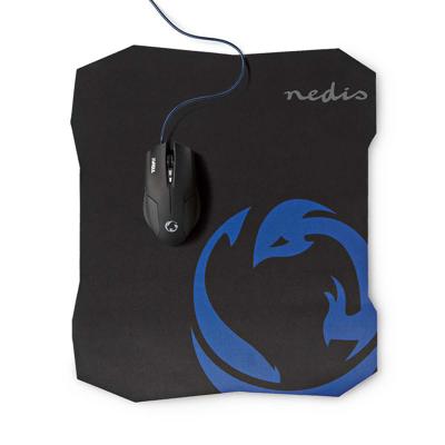Nedis Gaming Muis & Muismat Set | Rechtshandig | 1 stuks - GMMP100BK GMMP100BK