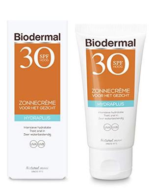 Biodermal Zonnecrème Gezicht Hydraplus SPF30 Biodermal Zonnecrème Gezicht Hydraplus SPF30