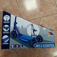 Scooter Moltó Blauw 48,36 x 90 cm - thumbnail