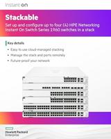 HPE Networking Instant On 1960 48G 2XGT 2SFP+ Switch - managed - thumbnail