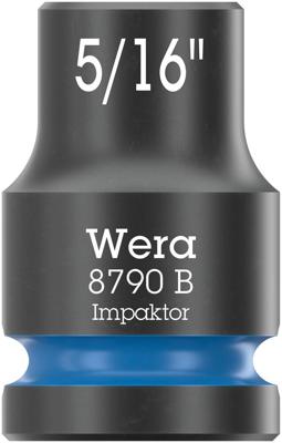 Wera 8790 B Impaktor 05005515001 Dop (zeskant) Dopsleutelinzetstuk 5/16 1 stuks 3/8 Wera 8790 B Impaktor 05005515001 Dop (zeskant) Dopsleutelinzetstuk 5/16 1 stuks 3/8