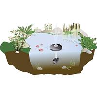 FIAP Fountain Active Drijvend waterspel Met verlichting 2500 l/h - thumbnail