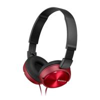 Sony MDR-ZX310 On Ear koptelefoon Kabel Rood Vouwbaar - thumbnail