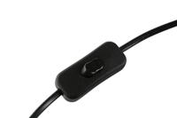 Muurlamp Home ESPRIT Zwart Donkerbruin Koloniaal Paard 220 V 18 x 21,5 x 50,5 cm (2 Stuks) - thumbnail