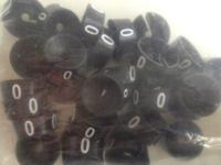 MB zwart/wit 0 voor op kledinghanger - thumbnail