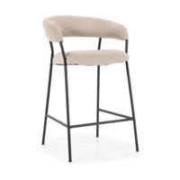 Eleonora Luka barkruk H67 Taupe - thumbnail