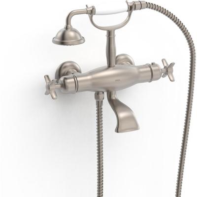 Badkraan Tres Clasic Thermostatisch Incl Handdouche op Houder RVS Tres