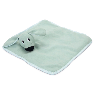 Beeztees Puppy knuffel wuggie groen 31x31cm - thumbnail