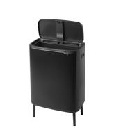 Brabantia Bo touch bin hi 60 liter matt black - thumbnail