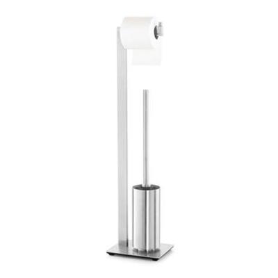 Zack LINEA Toiletbutler - 73x15x18cm - vrijstaand - mat geborsteld RVS 40382