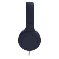 T'nB - Bedrade Supra-auditieve hoofdtelefoon, Foam Pads, Hoofdband Liner voor optimaal comfort, USB-C-kabel, ingebouwde bedieningselementen, microfoon - blauw - thumbnail