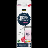 Jumbo Drinkyoghurt Framboos 0% Vet 1 L - thumbnail