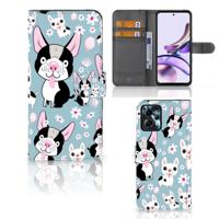 Motorola Moto G13 | G23 | Telefoonhoesje | Met pasjeshouder | Hondjes - thumbnail