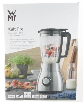 WMF Kult Pro 1,8 l Blender voor op aanrecht 1400 W Zwart, Zilver