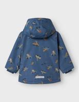 Jas met capuchon voor jongens NAME IT indigoblauw - thumbnail