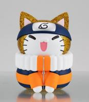 Naruto Shippuden Mega Cat Project Nyanto! Giant Nyaruto Series Trading Figure Naruto Uzumaki Gold Ver. 10 cm - thumbnail