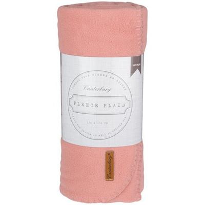 fleece-deken Cozy 150 x 130 cm fleece roze