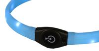 Collare LED - KERBL - Maxi Safe - 65 cm - 10 mm - Blu - thumbnail