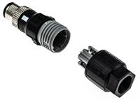 Phoenix Contact 1521591 Sensor/actuator connector, niet geassembleerd M12 Aantal polen (sensoren): 4 Stekker, recht 1 stuk(s) - thumbnail