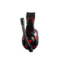 Modecom VOLCANO GHOST Headset Bedraad Hoofdband Gamen Zwart, Rood - thumbnail