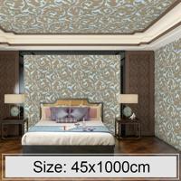 Koffie zilveren creatieve 3D steen baksteen decoratie behang Stickers slaapkamer woonkamer muur waterdicht Wallpaper Roll grootte: 45 * 1000cm - thumbnail