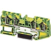 Phoenix Contact 3031461 Doorgangsserieklem 6.2 mm Spanveer Groen, Geel 50 stuk(s) - thumbnail