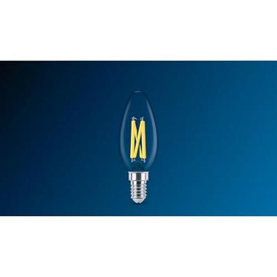 Philips led kaars e14 5,9-60w filament helder dimtone - led3718