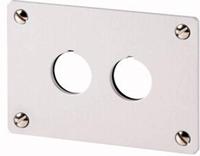 Eaton M22-E2 216543 Montageframe 2 inbouwplaatsen (Ø x h) 22 mm x 72 mm NOT-AUS Grijs 1 stuk(s) Piece - thumbnail