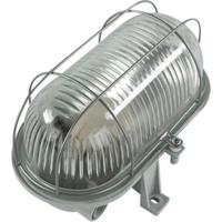 REV Ovalleuchte Kunstst.LED 7W gr Lamp voor vochtige ruimte LED E27 7 W Warmwit Grijs - thumbnail