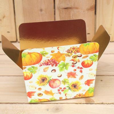 Bonbon doosjes - Chocolade doosje - Herfstvrucht LAAG - 24 stuks