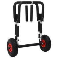 SUP trolley voor 2 surfplanken inklapbaar 90 kg aluminium - thumbnail