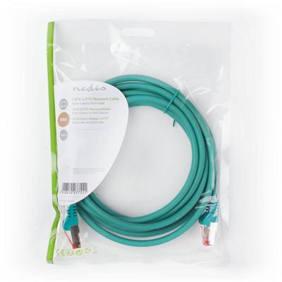 Nedis CCGP85221GN30 Cat6 S/ftp-netwerkkabel Rj45 Male - Rj45 Male 3,0 M Groen