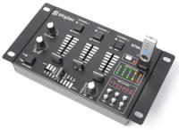 Skytec STM-3020B 6-kanaals mengpaneel met USB/MP3-speler budget - thumbnail