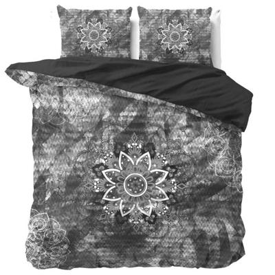 DreamHouse Bedding Jady - Antraciet 1-persoons (140 x 220 cm + 1 kussensloop)