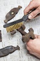 Vigor V2249 Remklauwborstel messing - thumbnail