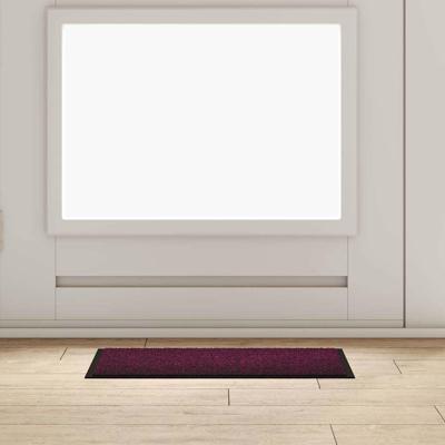 Deurmat Bordeauxrood 40 x 60 cm Teddy Stof